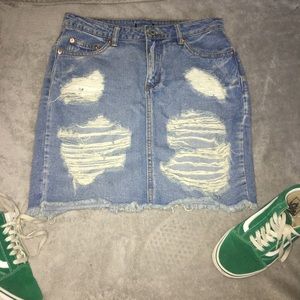 ❌❌❌SOLD ❌❌❌Fashion Nova Denim Mini Skirt